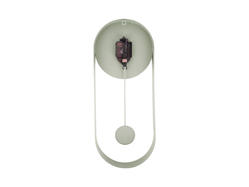 Karlsson Vægur Pendulum Charm stål junglegrøn