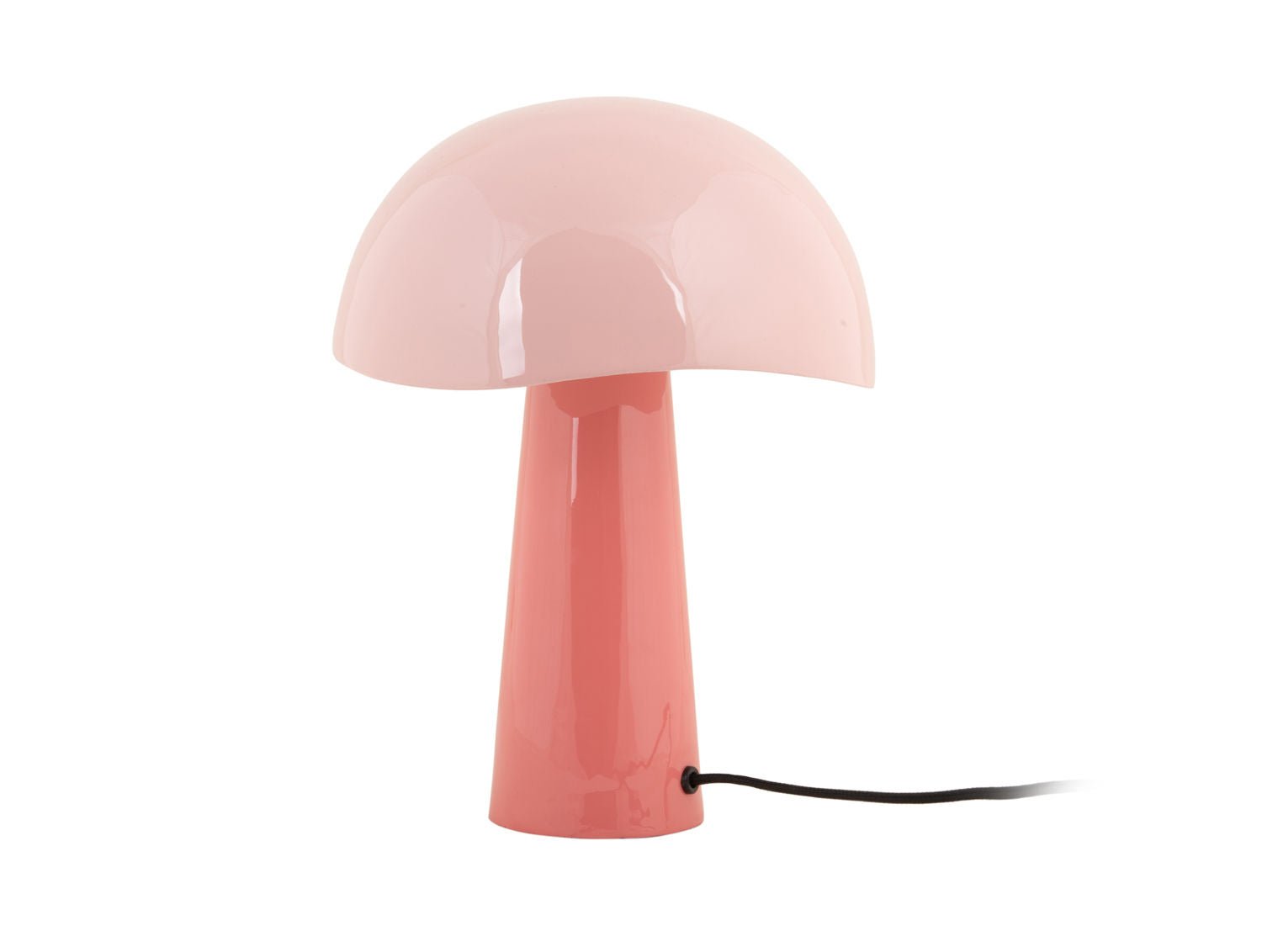 Leitmotiv Bordlampe Grato emalje rose tan m. blød pink