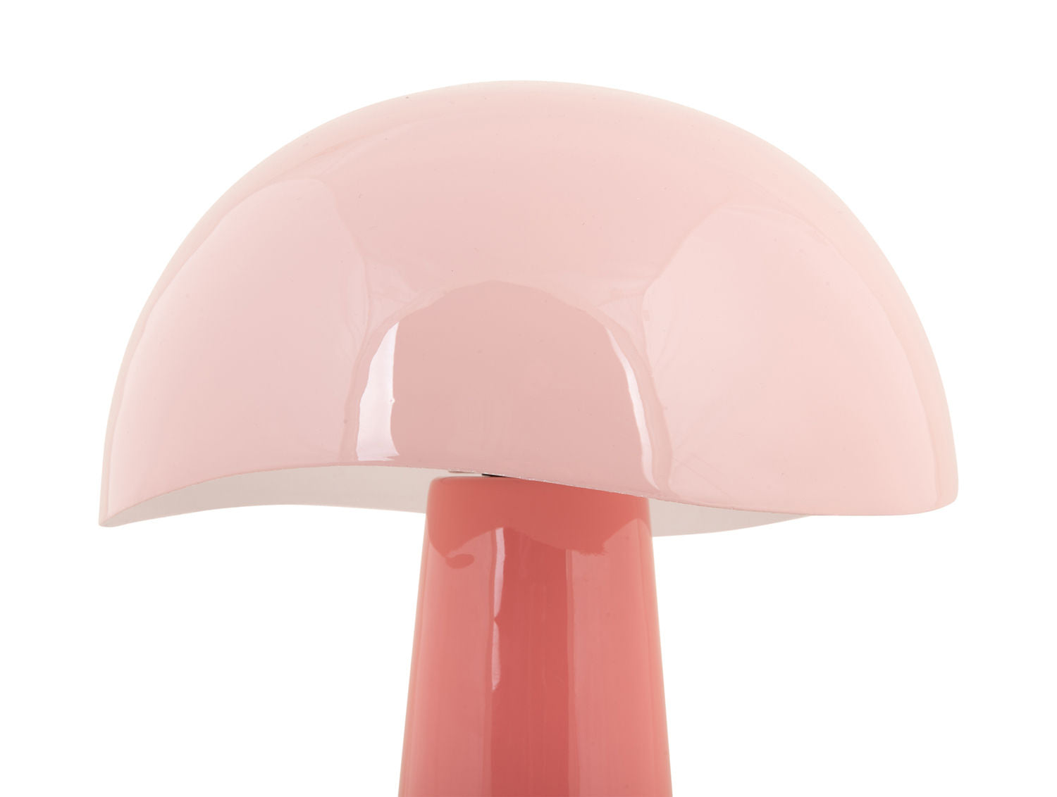 Leitmotiv Bordlampe Grato emalje rose tan m. blød pink