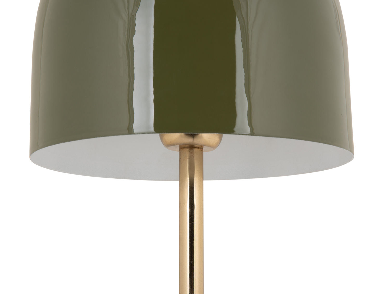 Leitmotiv Bordlampe Manta emalje junglegrøn