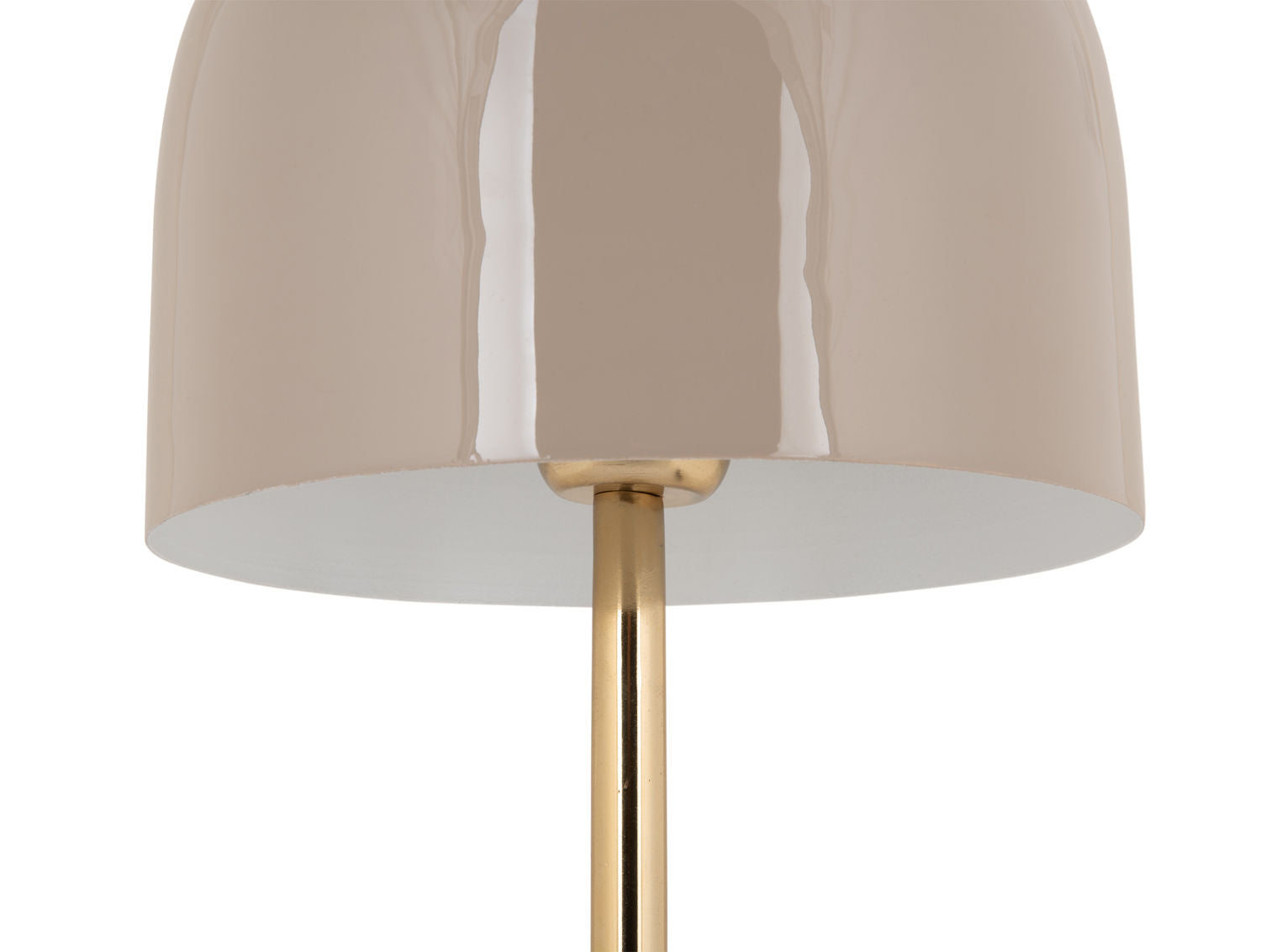Leitmotiv Bordlampe Manta emalje varm grå