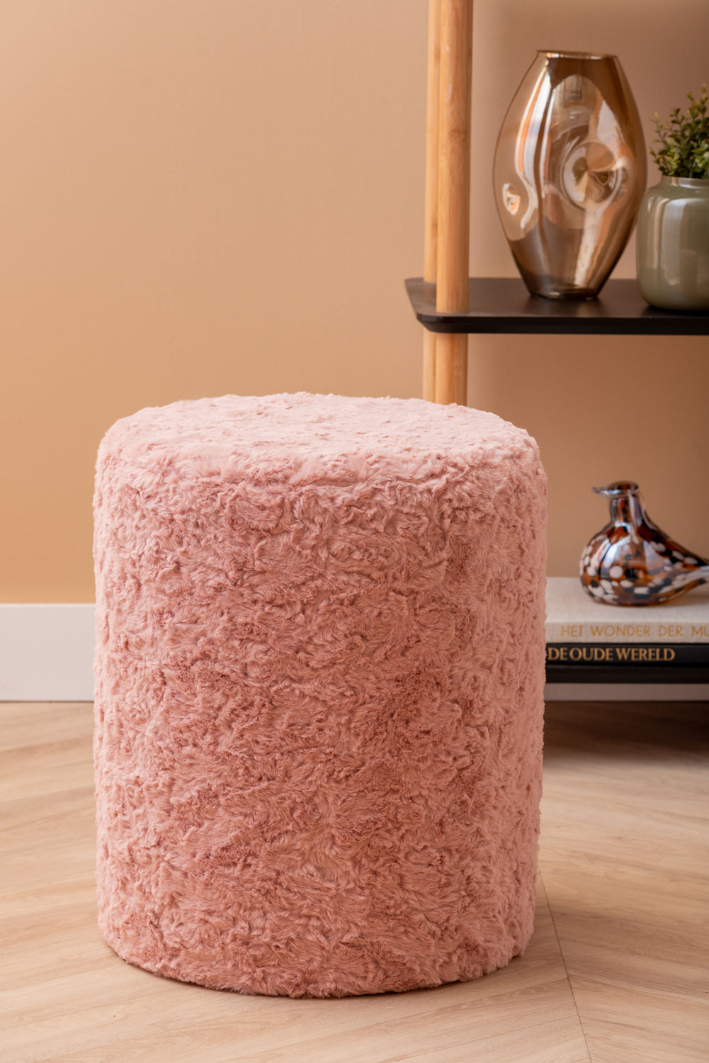 Leitmotiv Puf Tierno lodne falmede pink