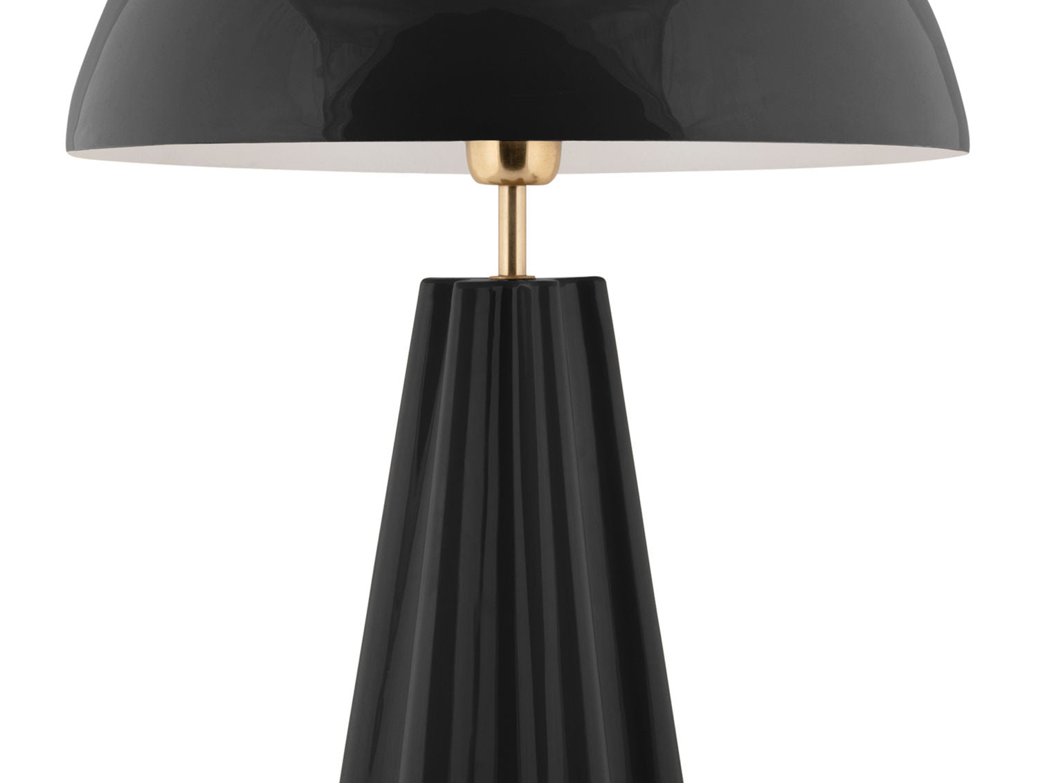 Leitmotiv Bordlampe Amplio XL emalje sort