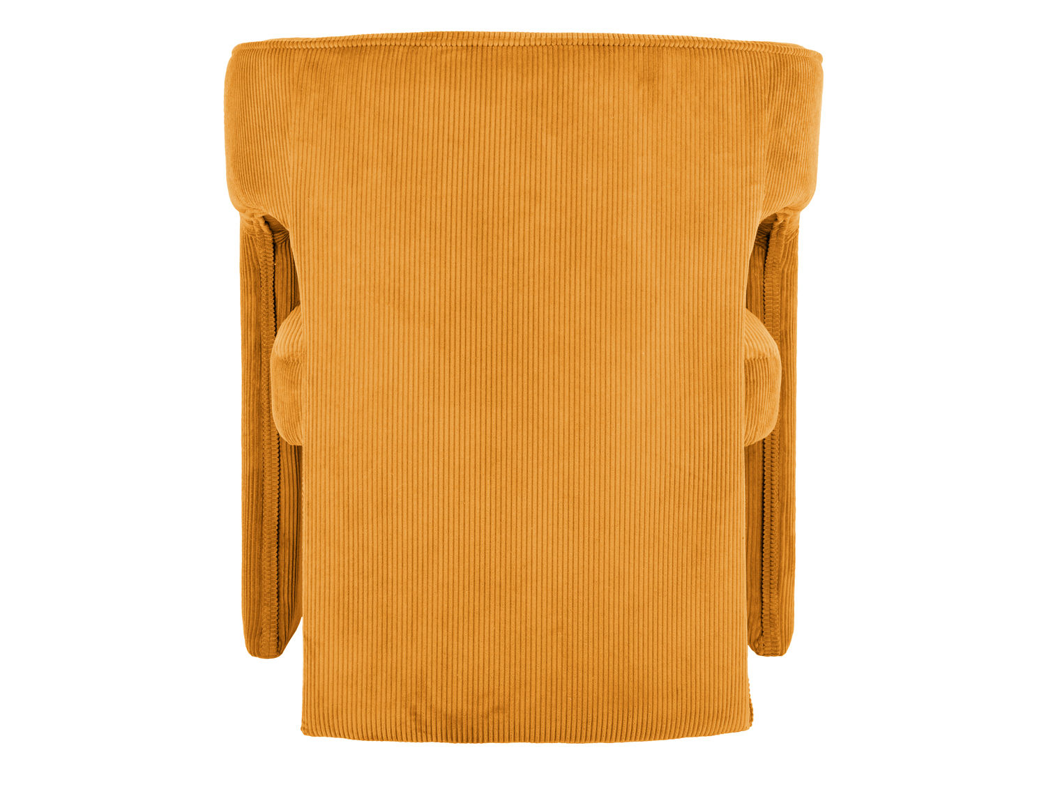 Leitmotiv Stol Vigor fløjlsbuks okkergul