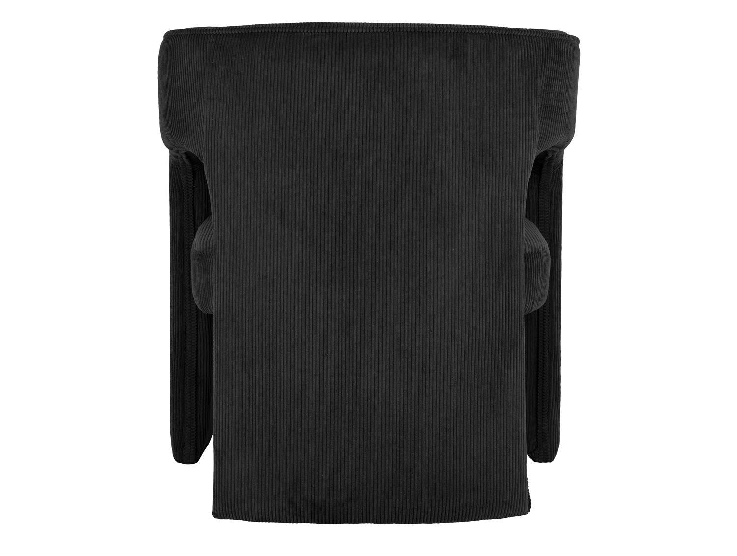 Leitmotiv Stol Vigor fløjlsbuks sort