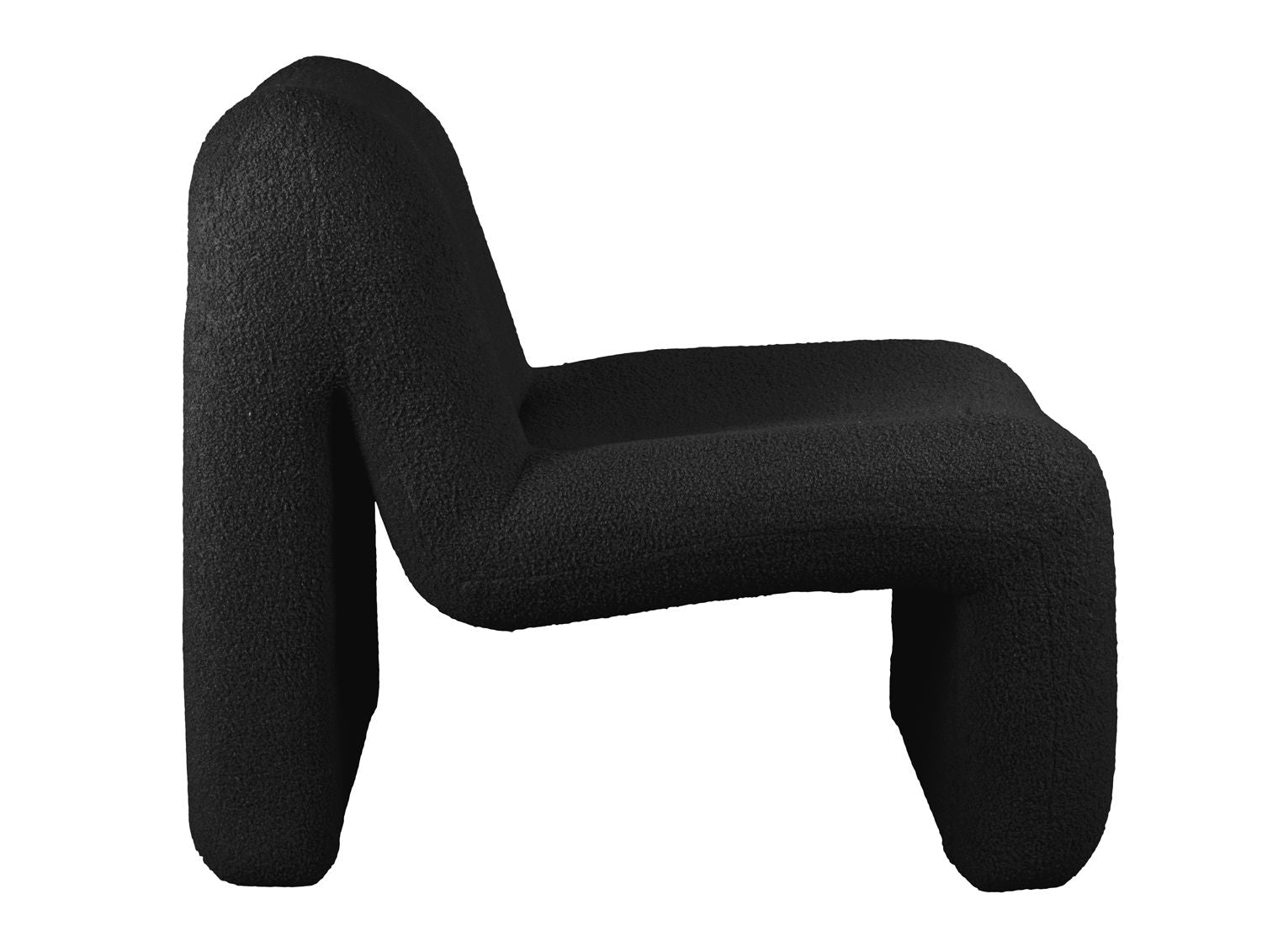 Leitmotiv stol Fuerza teddy curl sort