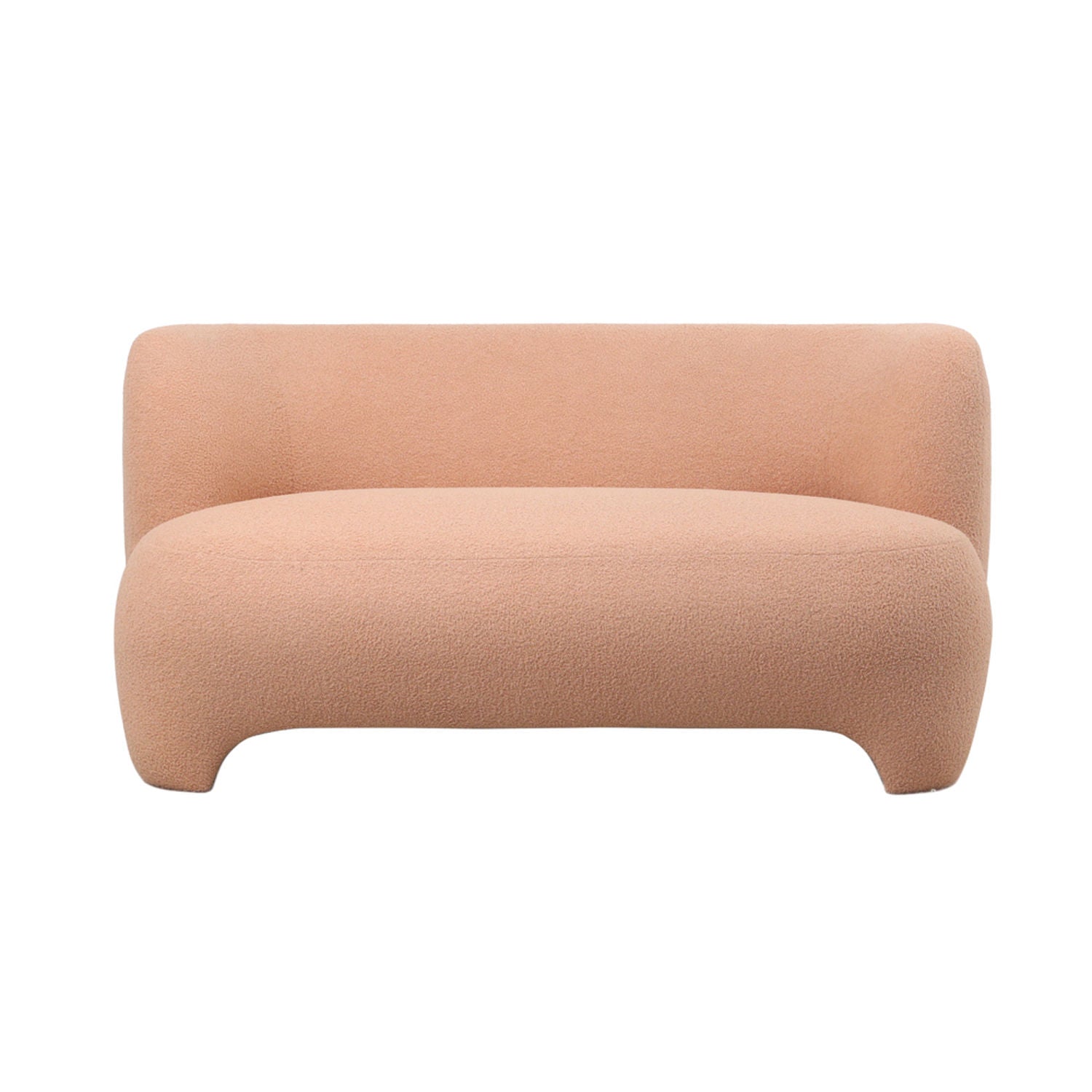 Leitmotiv Sofa Ardor teddy curl sandbrun