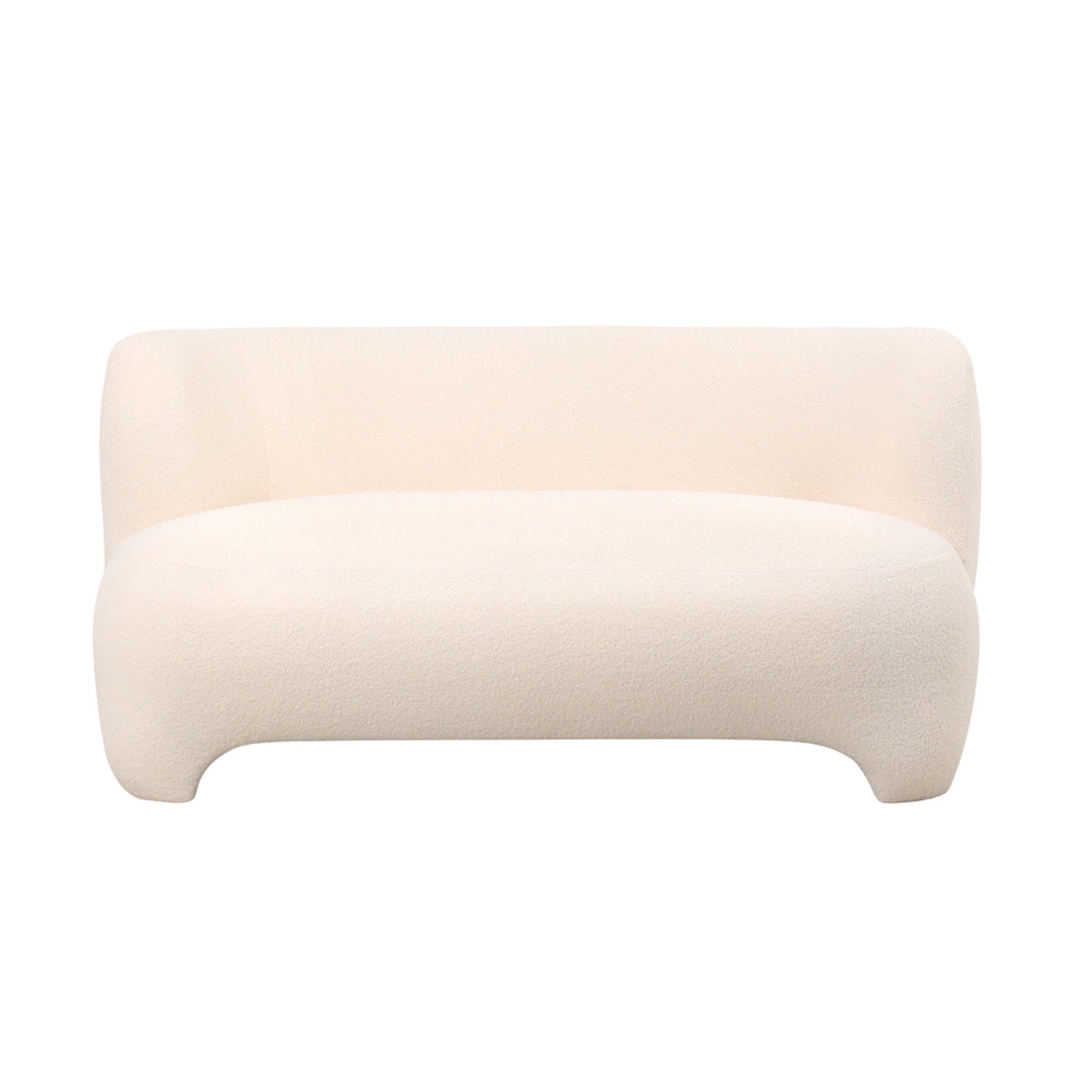 Leitmotiv Sofa Ardor teddy curl hvid