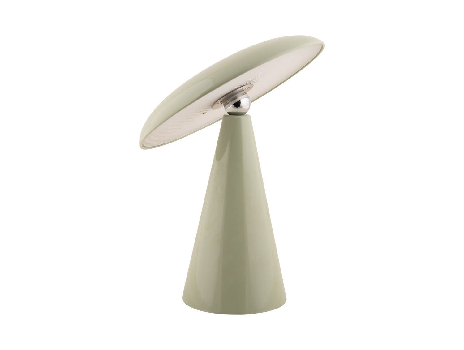 Leitmotiv Bordlampe Phoebe LED grå jade