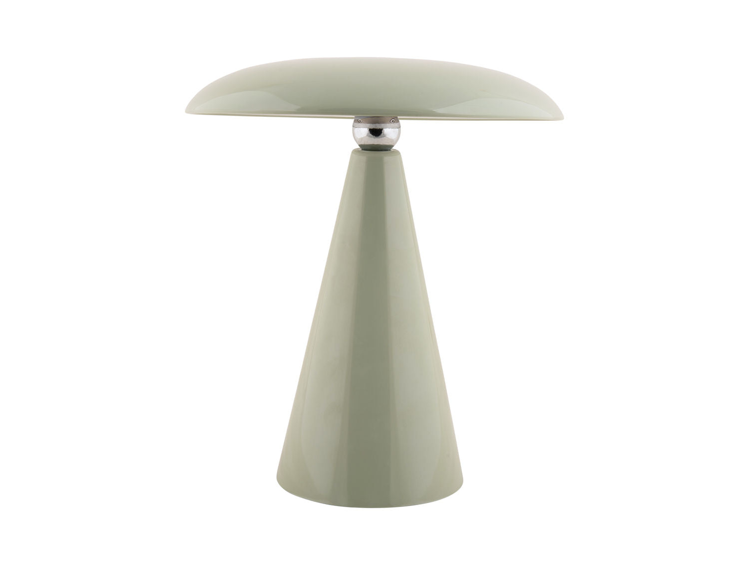 Leitmotiv Bordlampe Phoebe LED grå jade