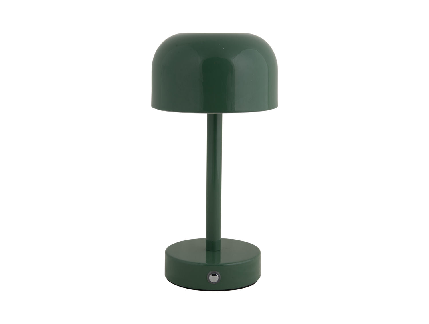 Leitmotiv Bordlampe James LED jern skinnende junglegrøn