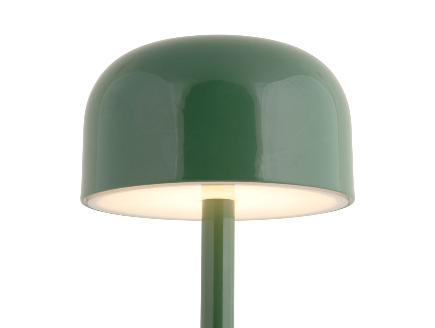 Leitmotiv Bordlampe James LED jern skinnende junglegrøn