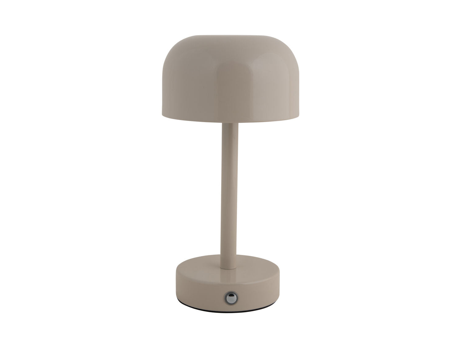 Leitmotiv Bordlampe James LED jern skinnende varm grå