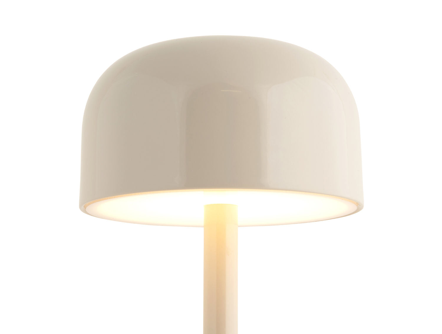 Leitmotiv Bordlampe James LED jern skinnende varm grå