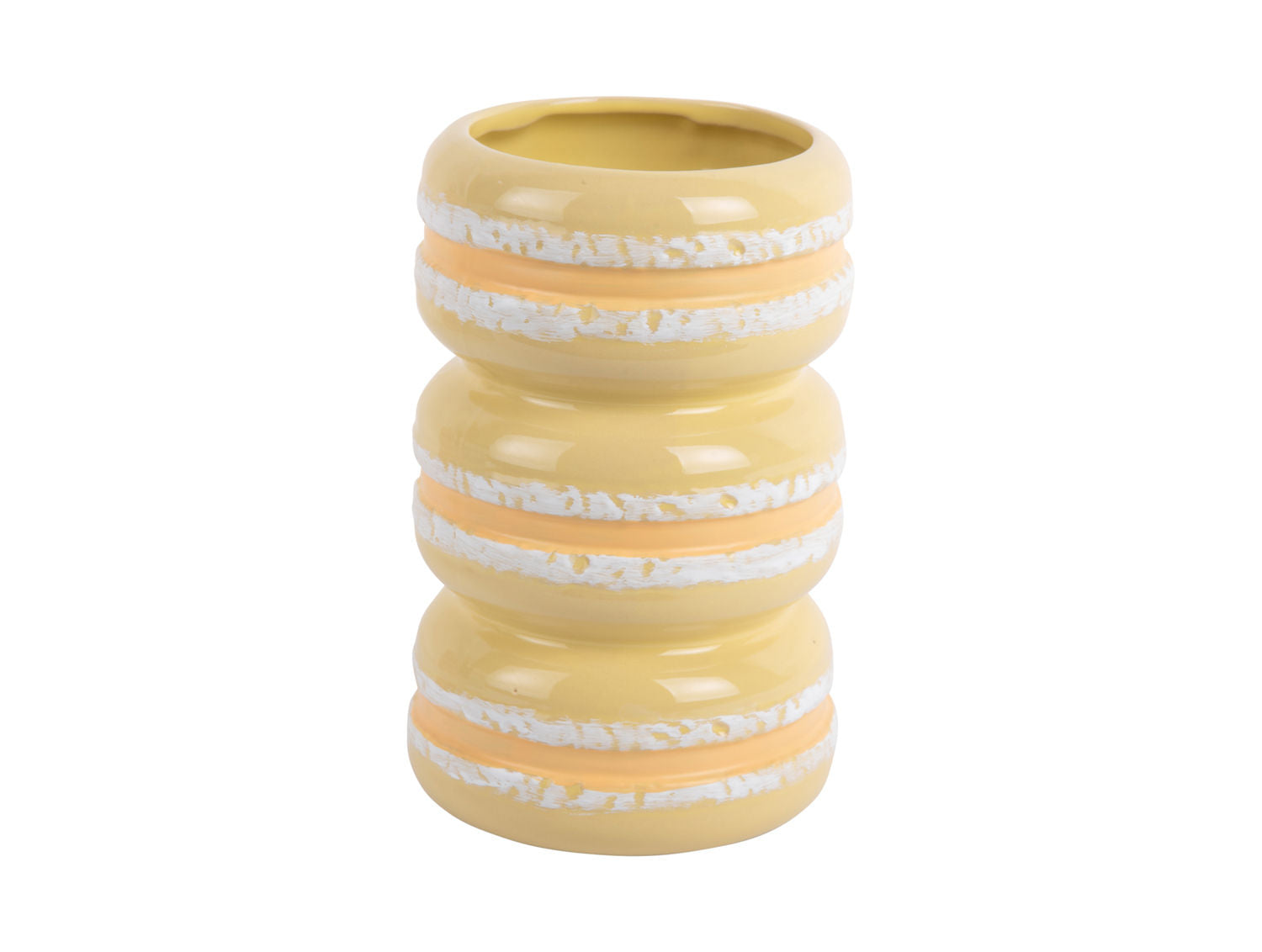 Present Time Vase Macaron blød gul