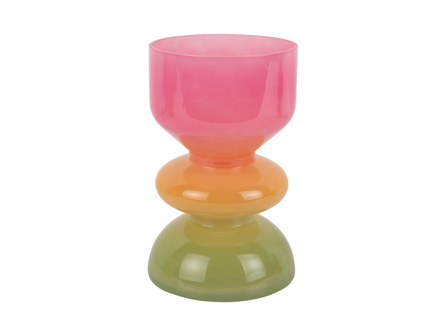 Present Time Vase Funky Vibes glas lille multifarve
