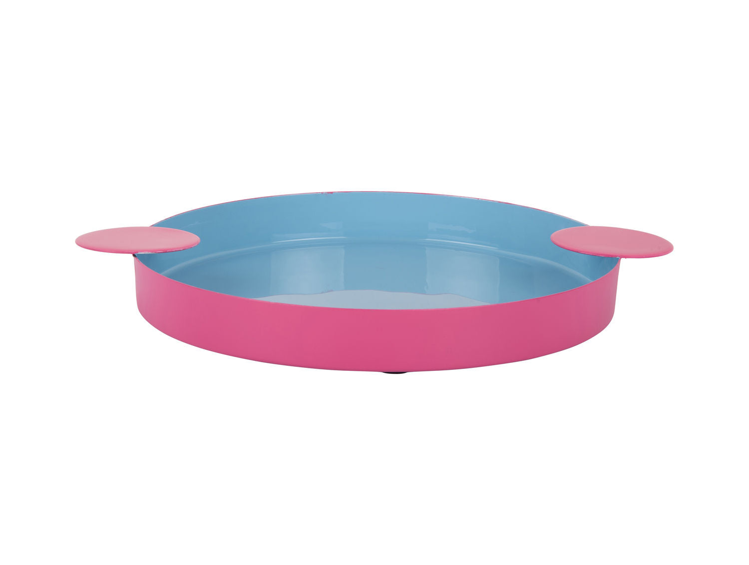 Present Time Bakke Dobbelt Funky stor blød blå m. lys pink