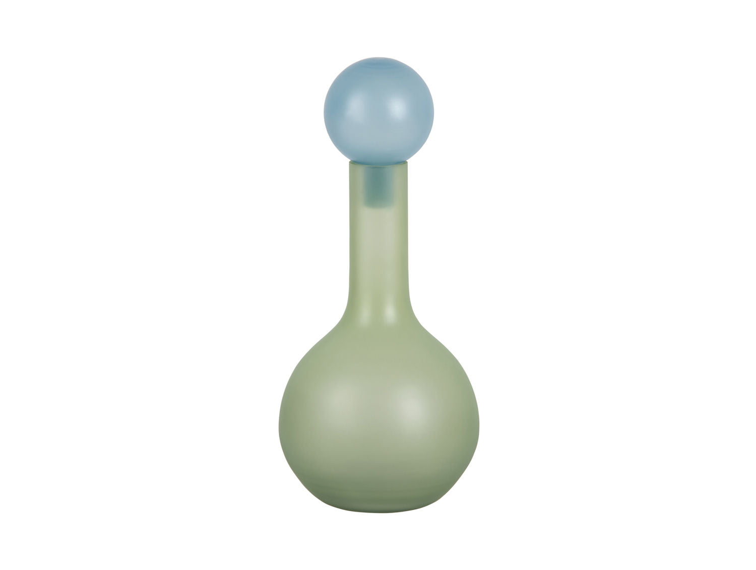 Present Time Vase Alegre Globo blød grøn m. blød blå