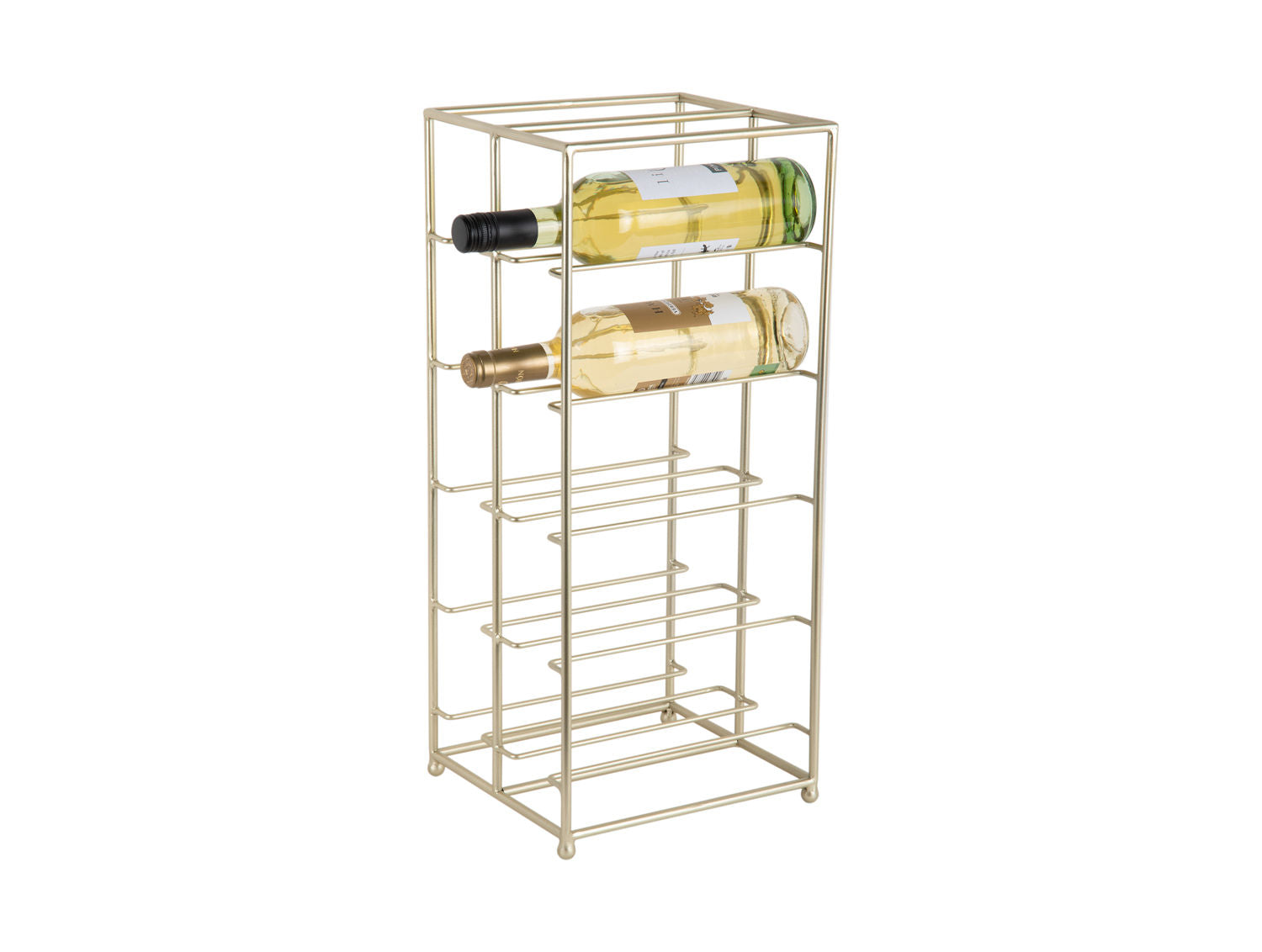 Present Time Vinreol Dual Floor metal malet guld