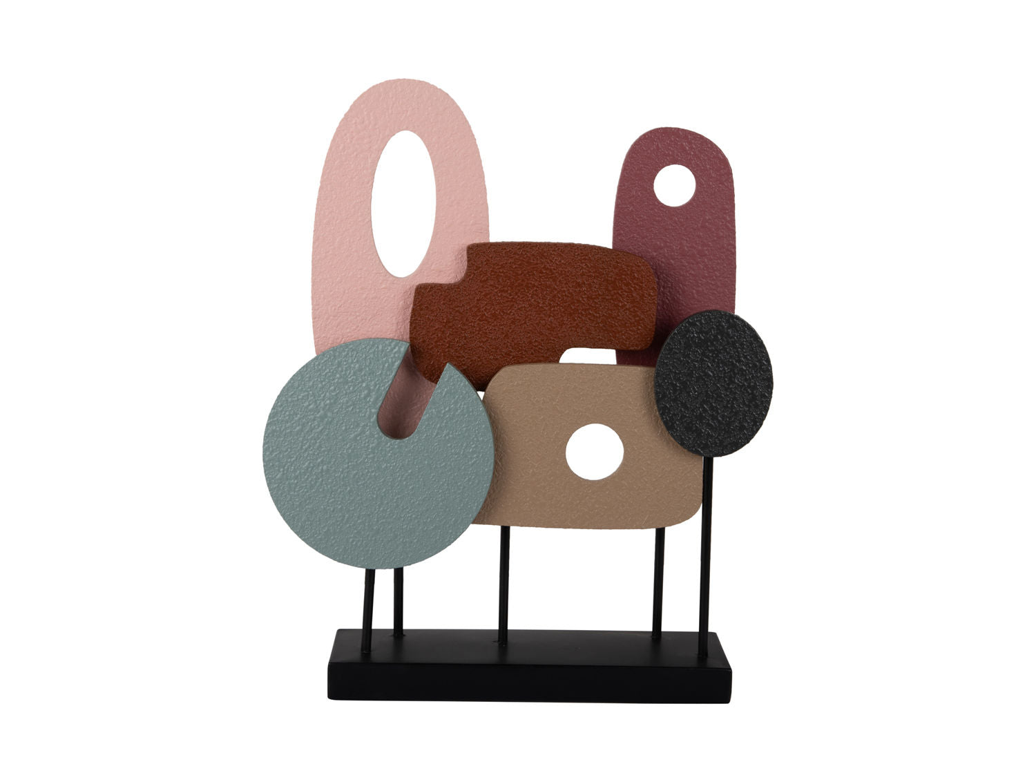 Present Time statue abstrakt kunst medium multi farve