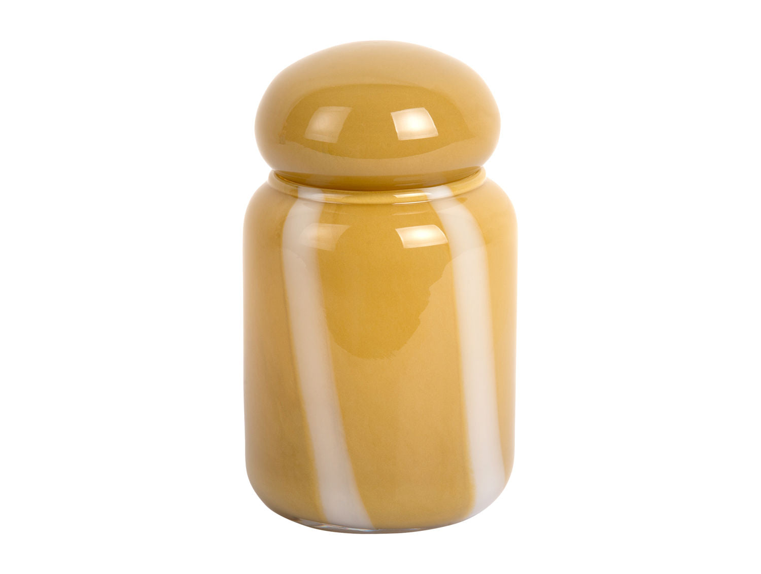 Present Time Vase Dulce Raya lille okkergul