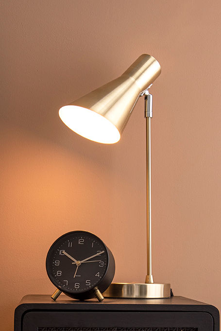 Karlsson Vækkeur Lofty metal mat sort
