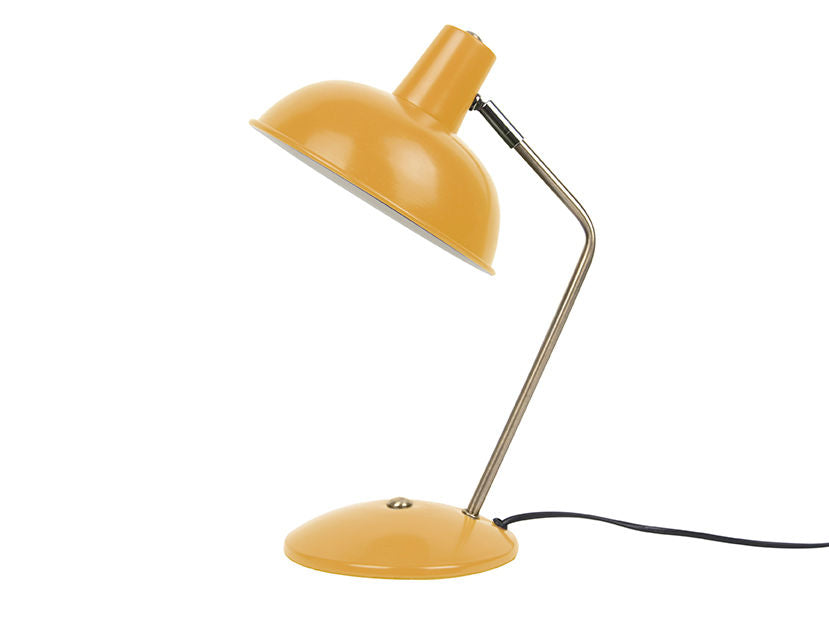 Leitmotiv Bordlampe Emhætte metal mat karrygul