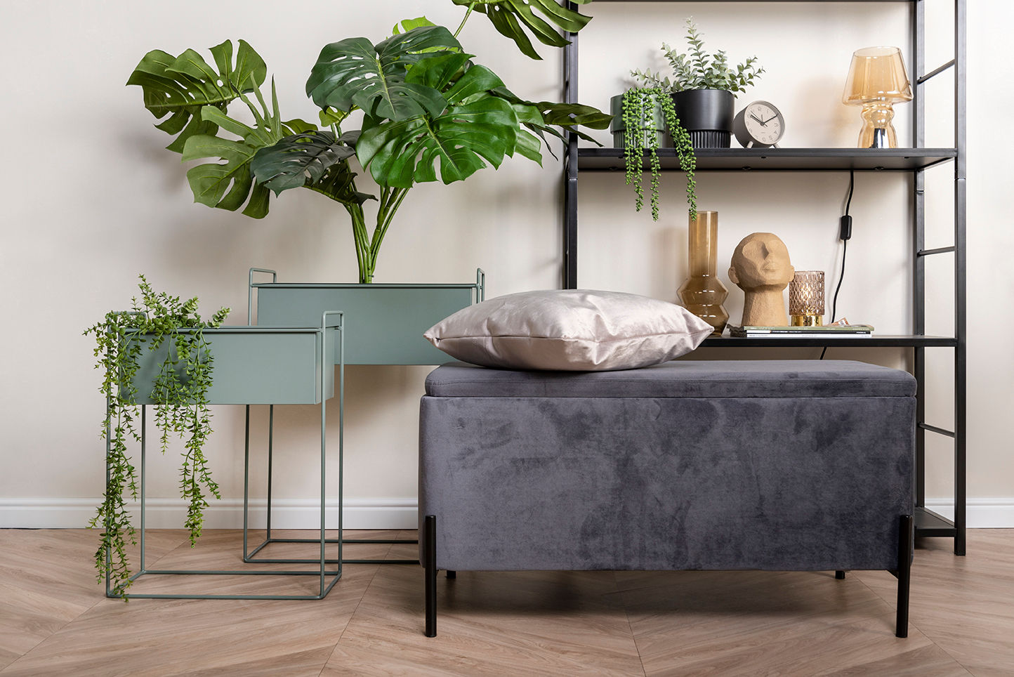 nutid Plantepottesæt Essence lige jernjunglegrøn