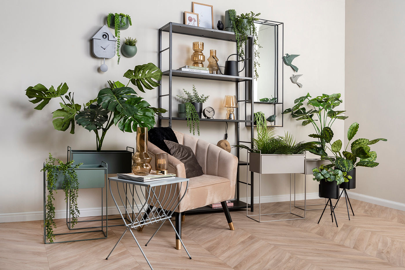 nutid Plantepottesæt Essence lige jernjunglegrøn