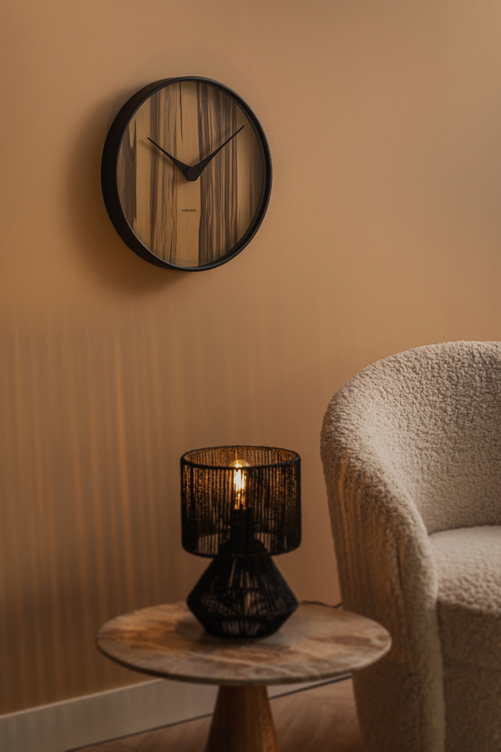 Leitmotiv Bordlampe Forma papirreb sort