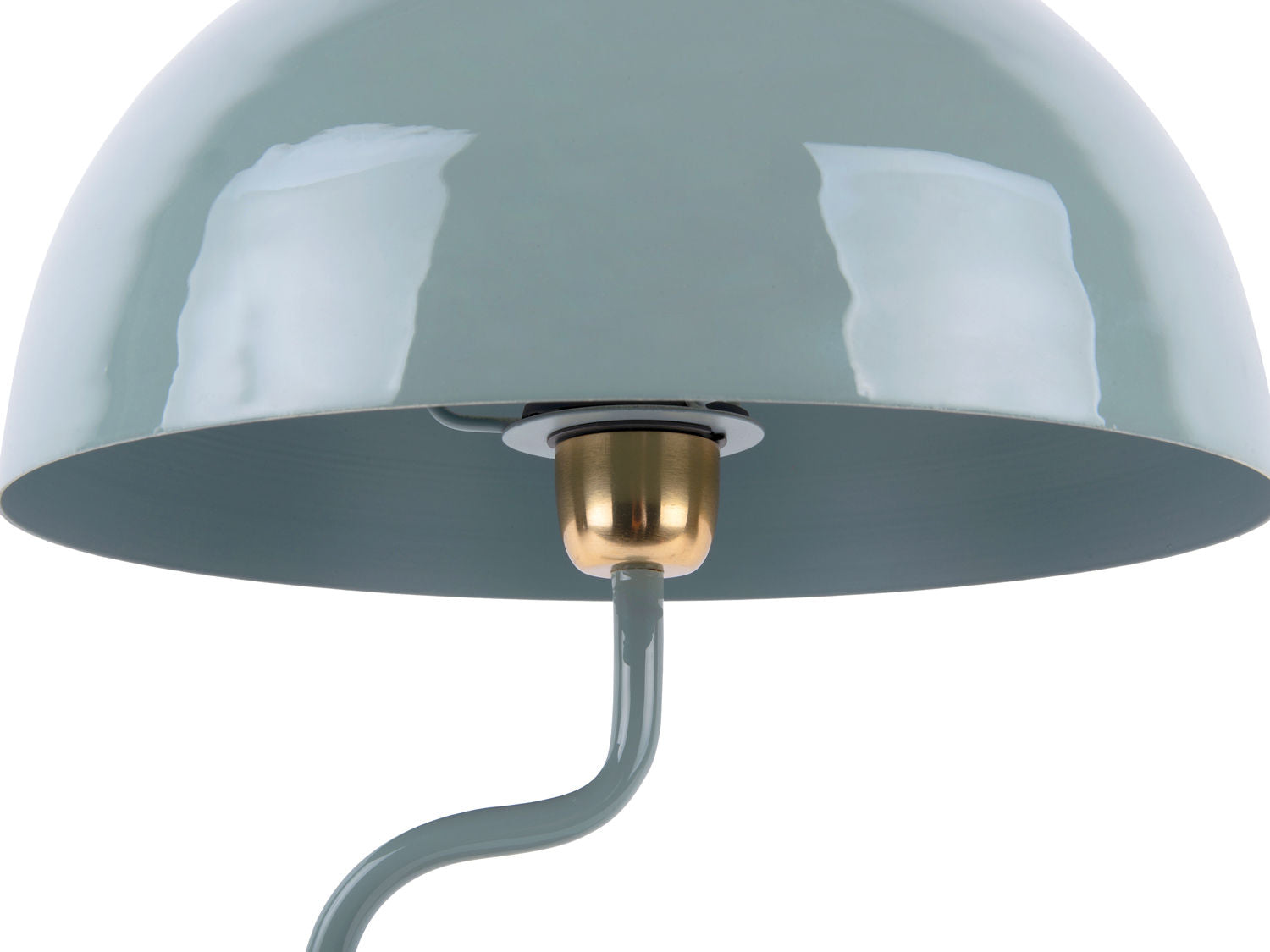 Leitmotiv Bordlampe Twist emalje tåget blå