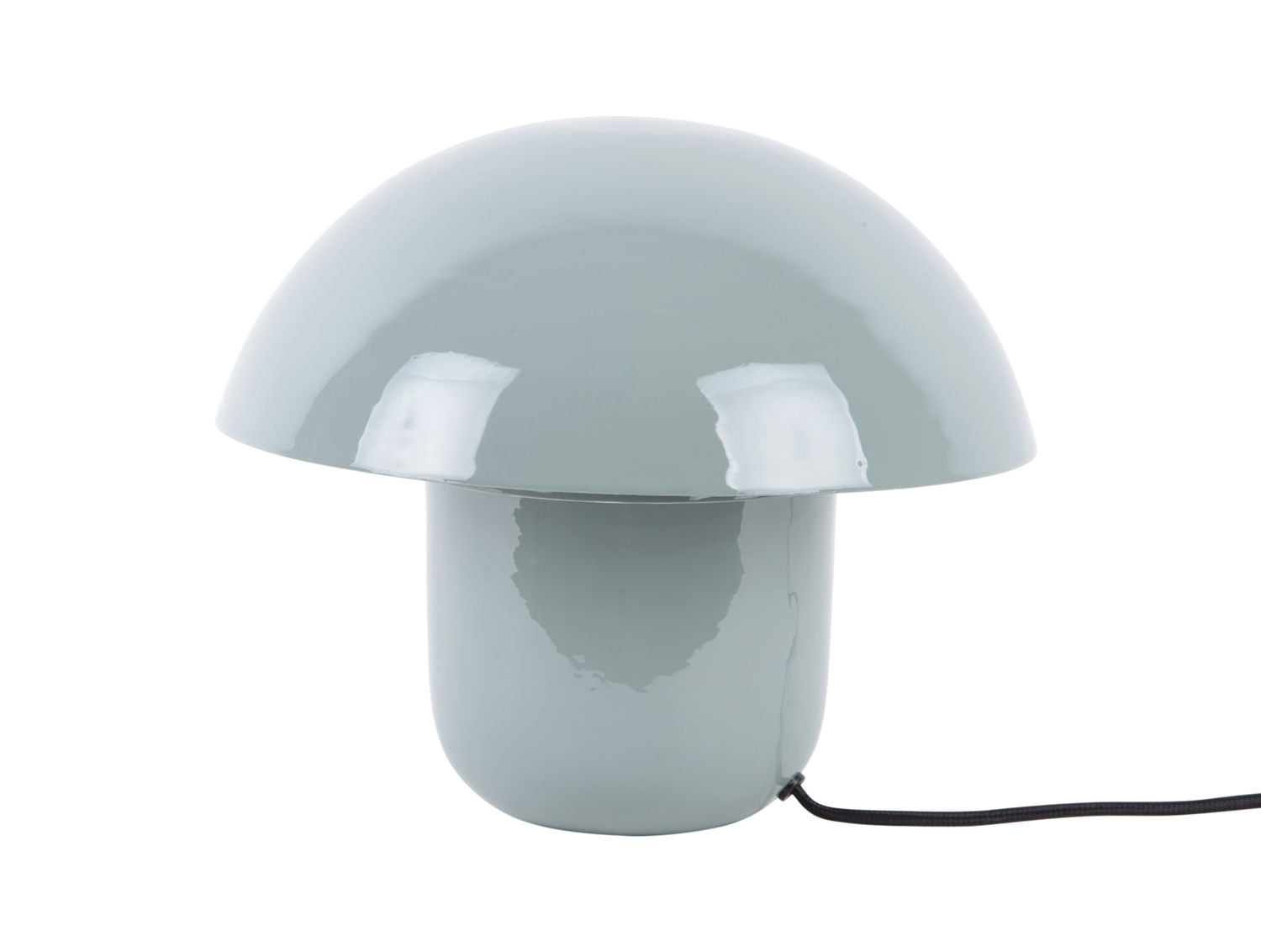 Leitmotiv Bordlampe Fat Mushroom emalje disty blue