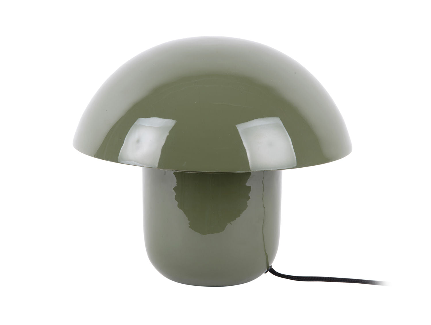 Leitmotiv Bordlampe Fat Mushroom emalje jungle green
