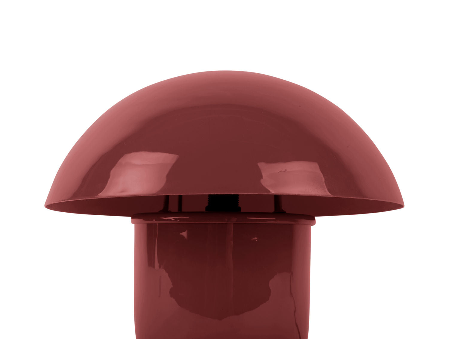 Leitmotiv Bordlampe Fat Mushroom rød okker