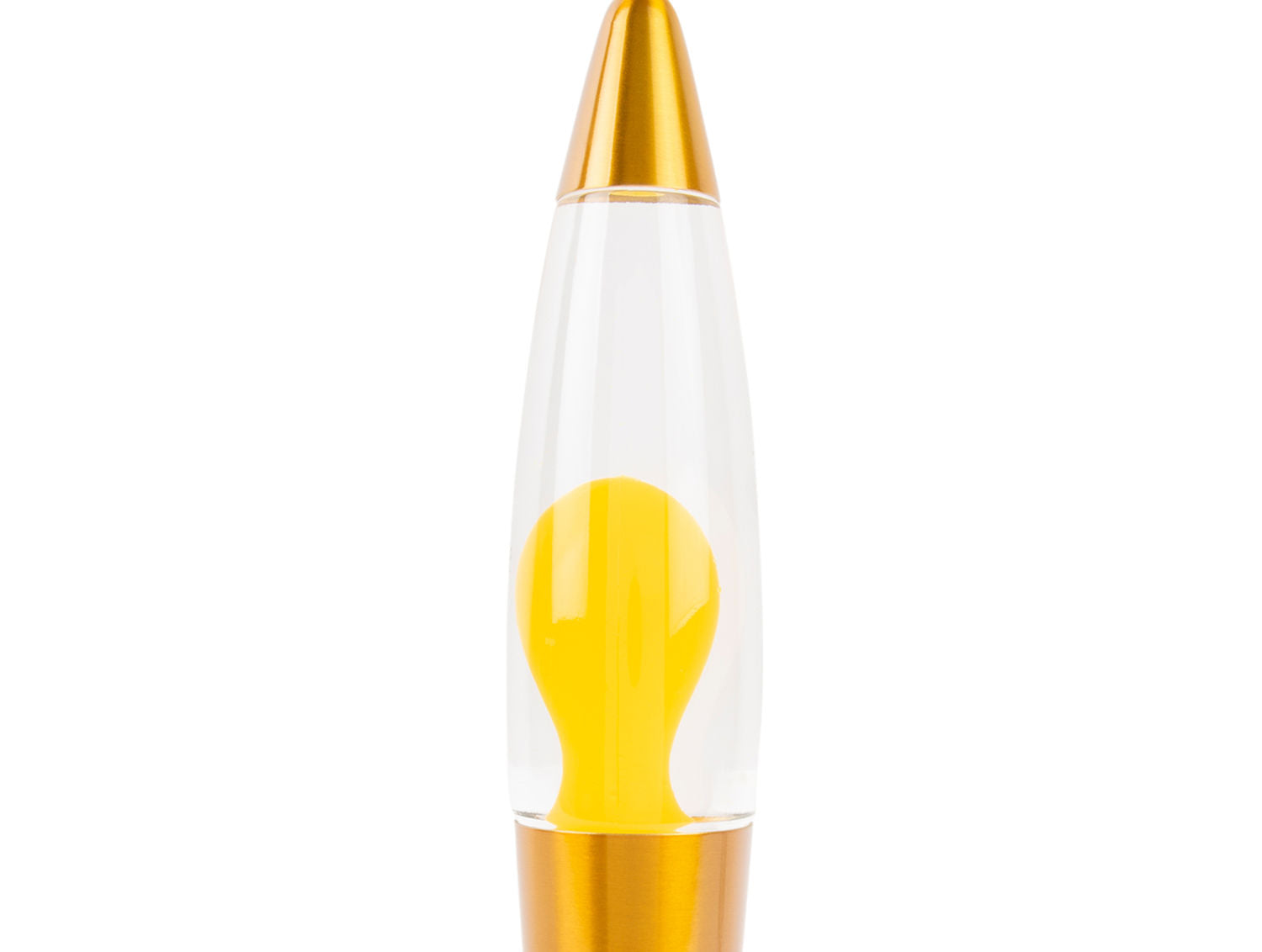 Leitmotiv Bordlampe Funky Rocket Lava gul