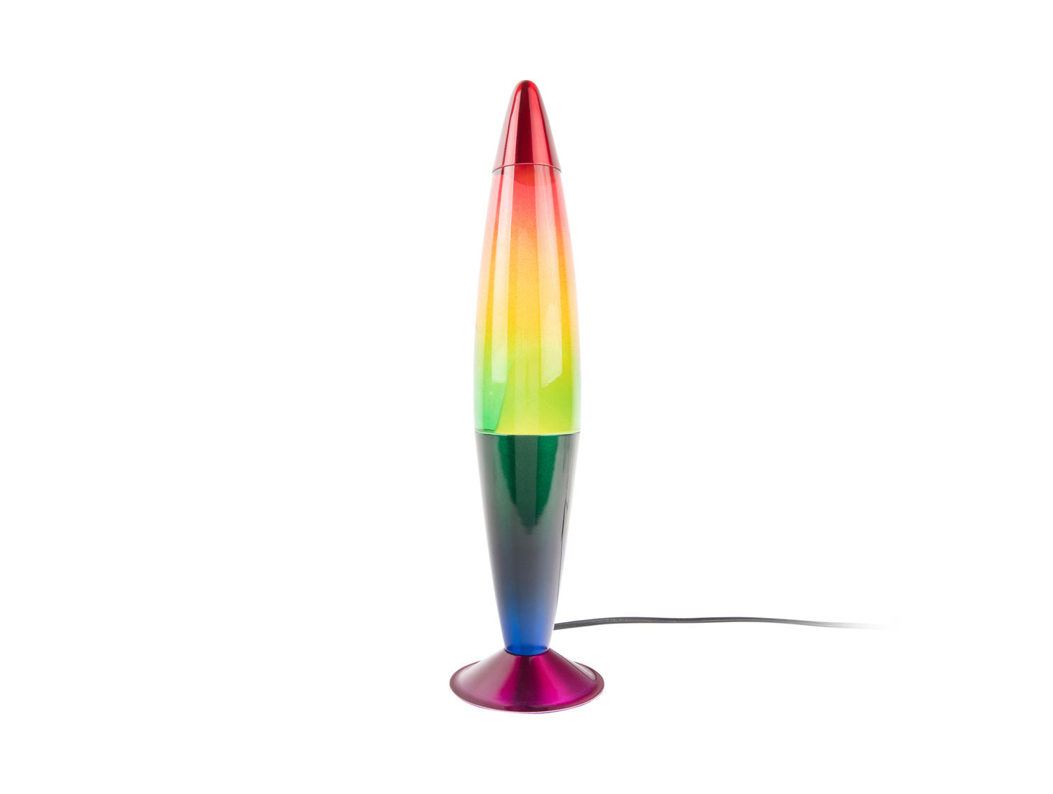 Leitmotiv Bordlampe Rainbow Rocket Lava flerfarvet, grøn