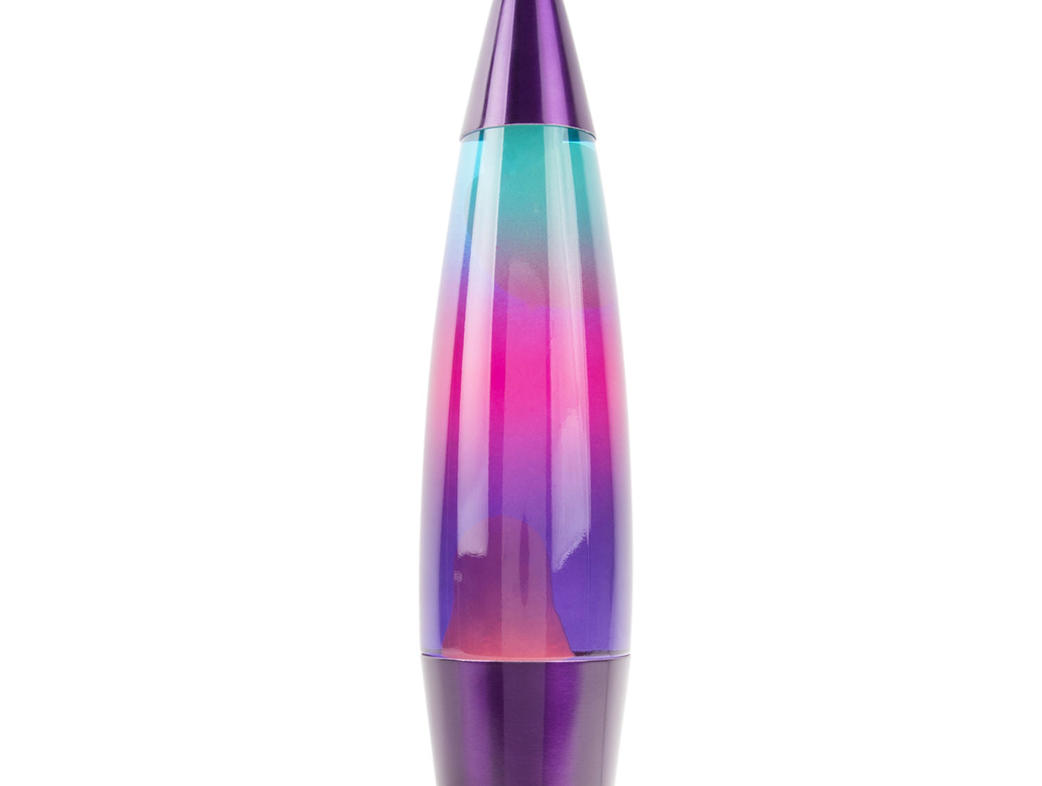 Leitmotiv Bordlampe Rainbow Rocket Lava flerfarvet, lilla