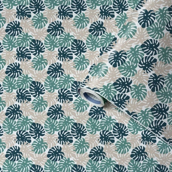 Selvklæbende folie tropical 45x200 cm