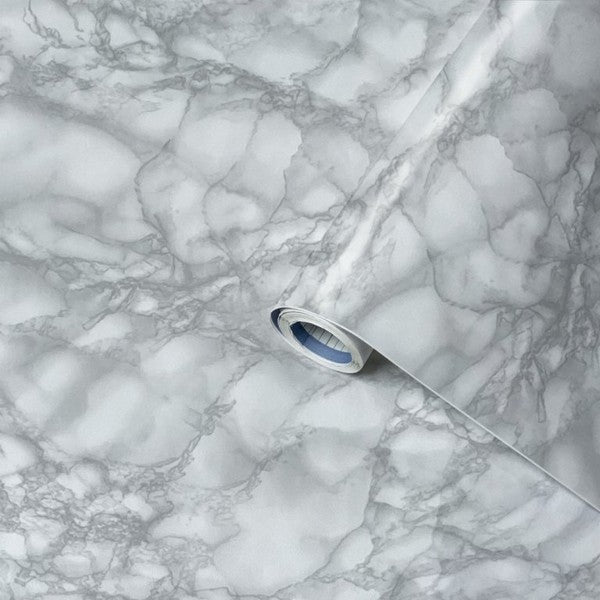 Selvklæbende folie marble black 90x210 cm