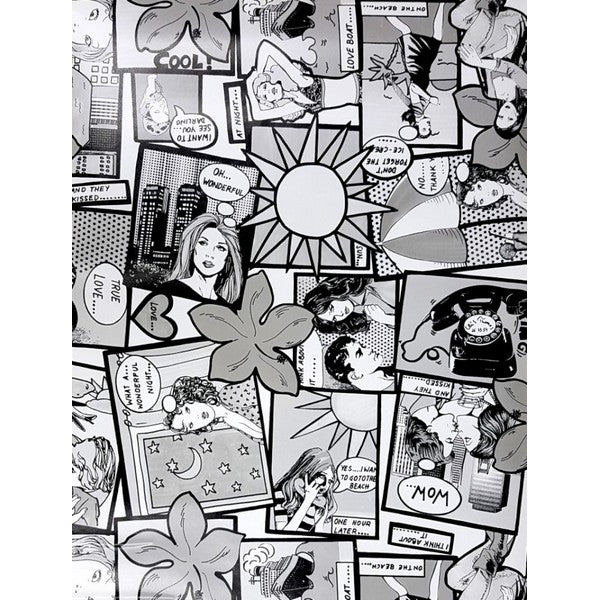 Selvklæbende folie comic 45x200 cm