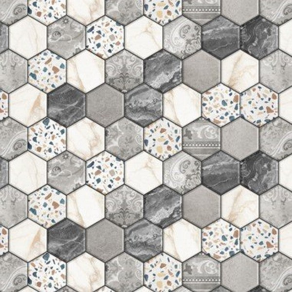 Selvklæbende folie hexatiles 45x200 cm