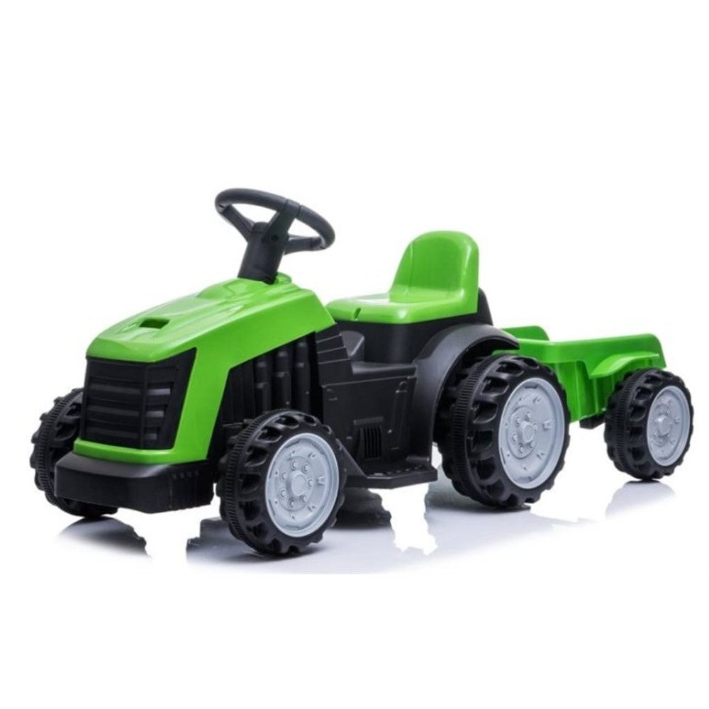 Azeno Farmer traktor med trailer 6V