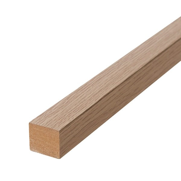 FibroTech akustik afslutningsliste UNIKA 25 22x25x3000 mm - Light oak 2 stk/pakke