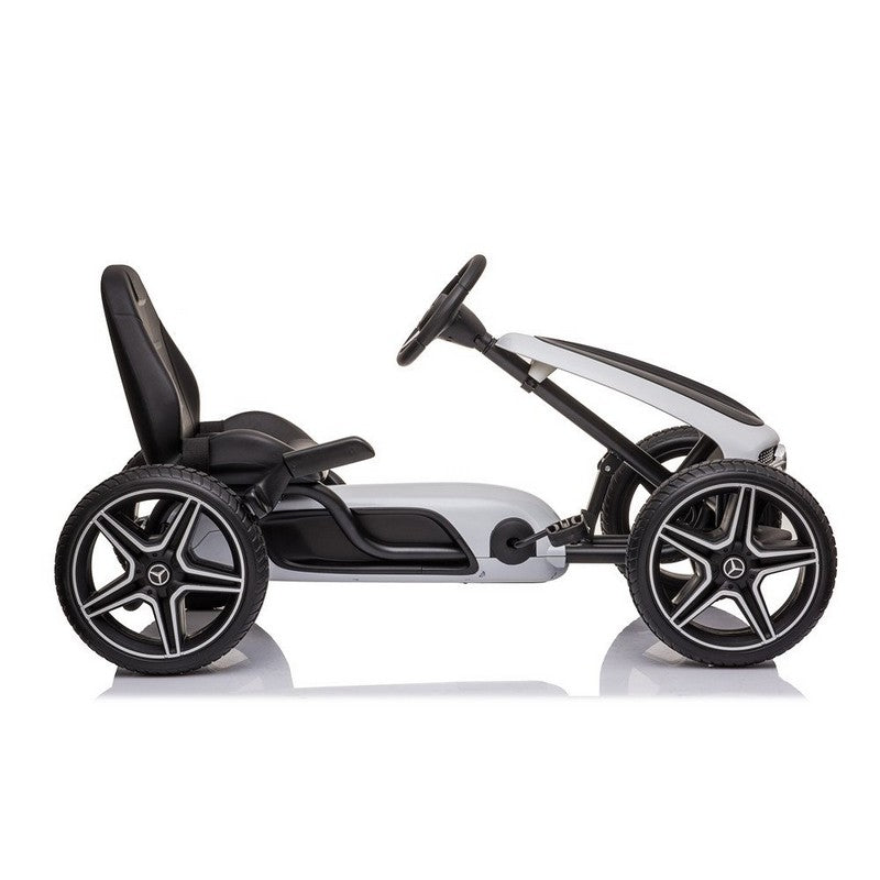 Mercedes Benz gokart - Hvid