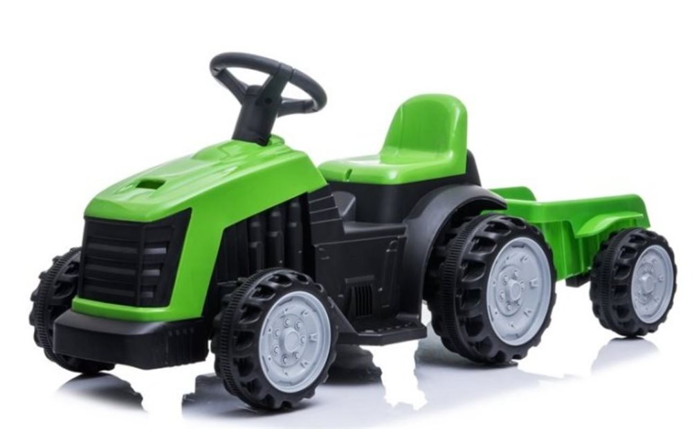 Azeno Farmer traktor med trailer 6V