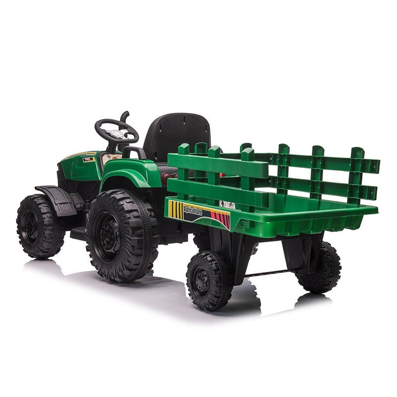 Azeno Farmer Powermax med gummihjul og vogn 24V