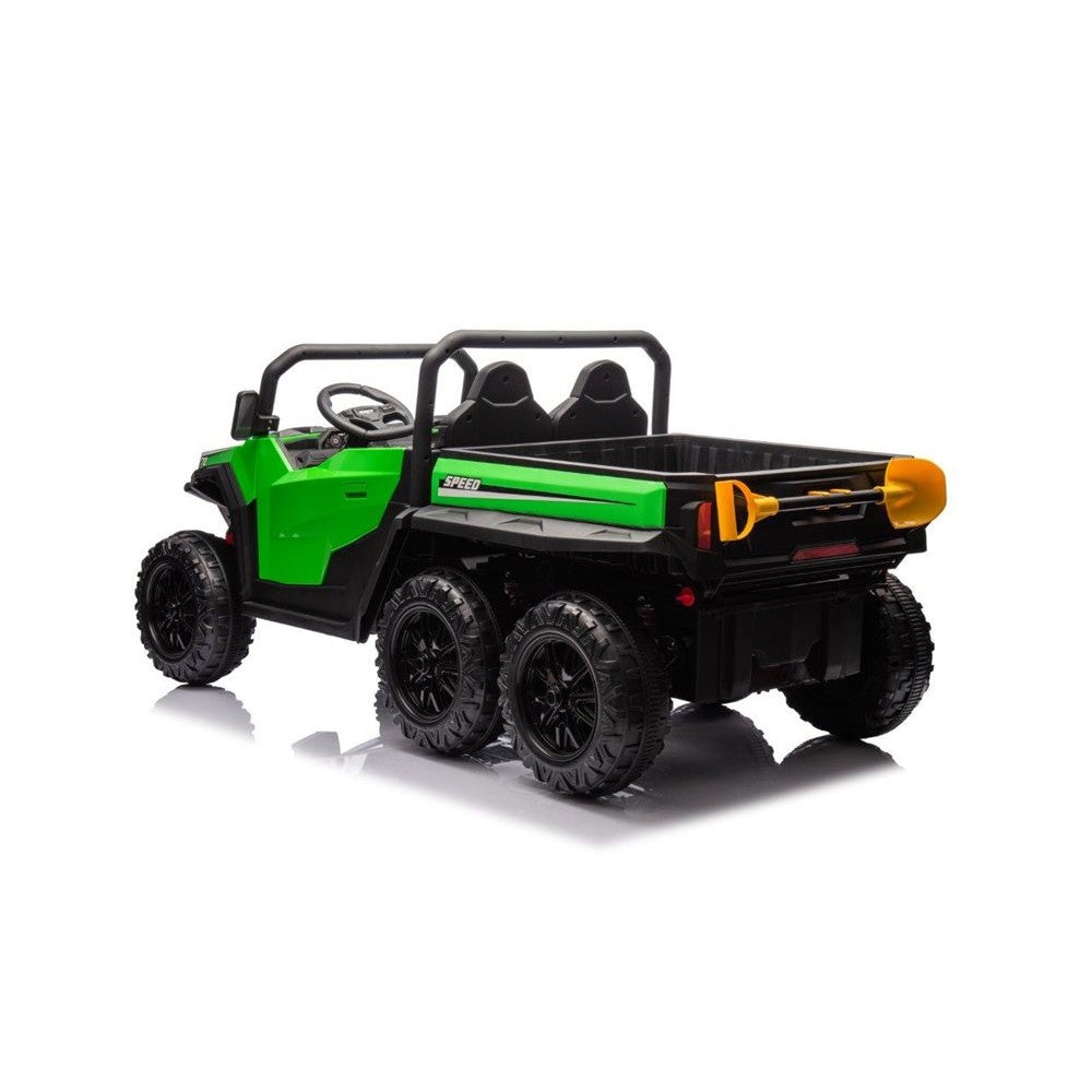 Azeno Farmertruck II til 2 personer med gummihjul 4x24V