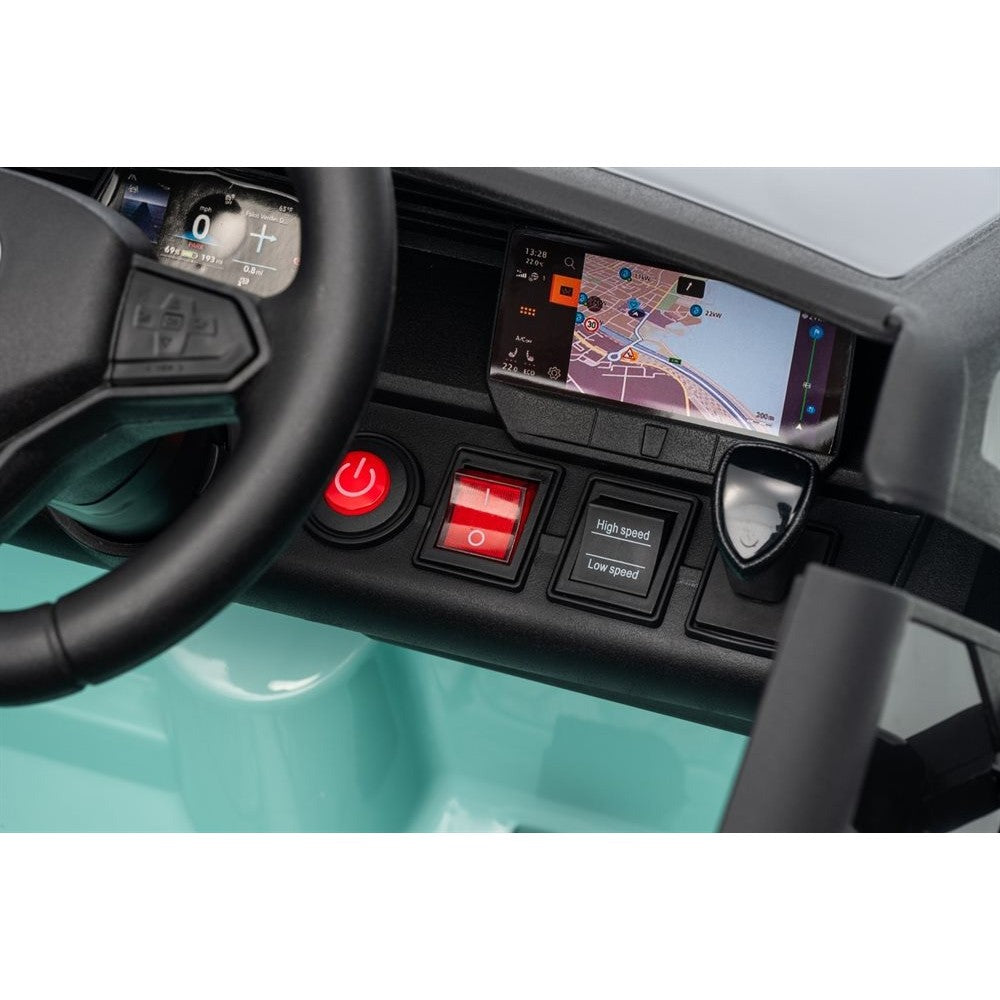 VW ID Buzz 24V turkis/hvid