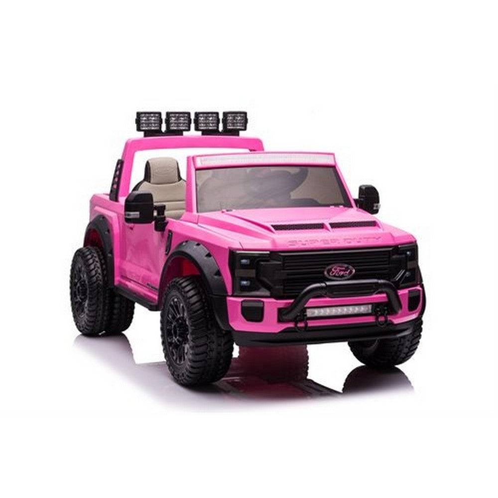 Ford Super Duty F450 elbil 24V pink