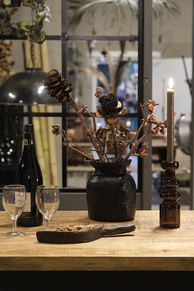 Trademark Living Liu vase - chokolade